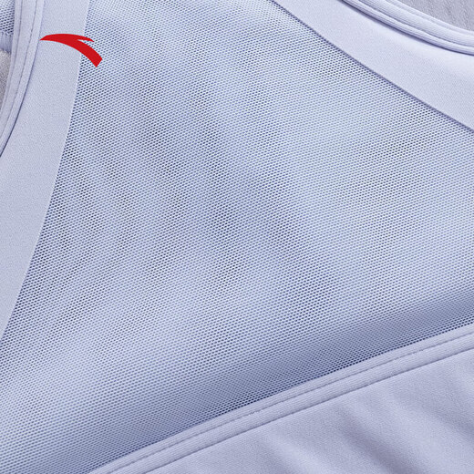 ANTA Sports Bra Autumn and Winter New Zipper Yoga Vest Pilates Fitness Training Morning Mist Purple-1 S (Female 160)