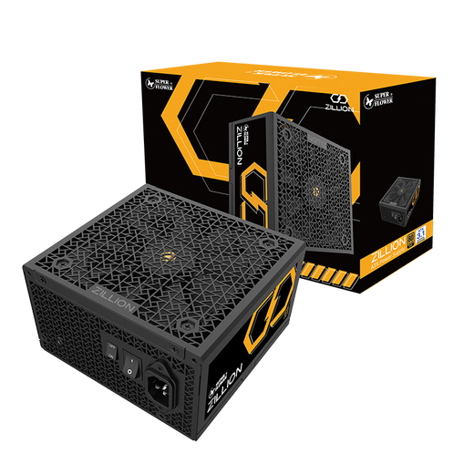 SUPER FLOWER振华电源  ZILLION卓凌 额定650W/750W/850W/1050W电脑电源  80PLUS金牌全模 五年保固 ZILLION850W（ATX3.1）