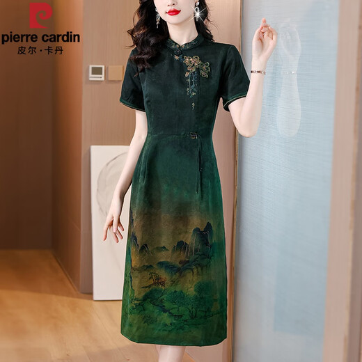 Pierre Cardin Marke Xima Xiangyunsha Kleid für Frauen 2025 Neue Style Mom Temperament Kleid Nachahm