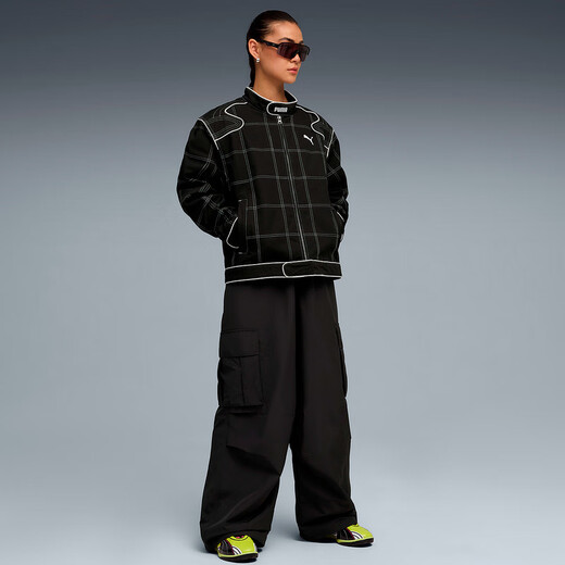 Puma FUTURE 25 winter unisex sports casual warm windproof racing style quilted jacket for men and women 632163 632163-01 L