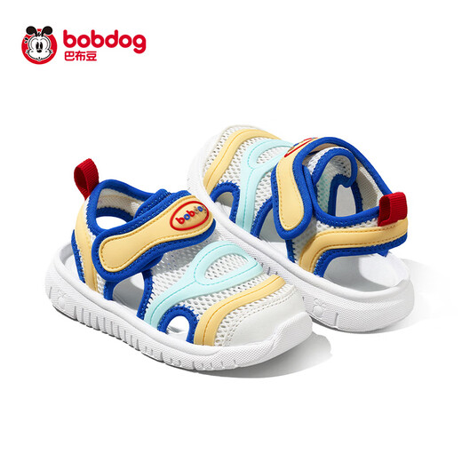 Babudou Thodler Shoes Lummer Style Boy Boysableting Mesh Caterpillar Функциональная обувь для девочек детская обувь синие и белые 24