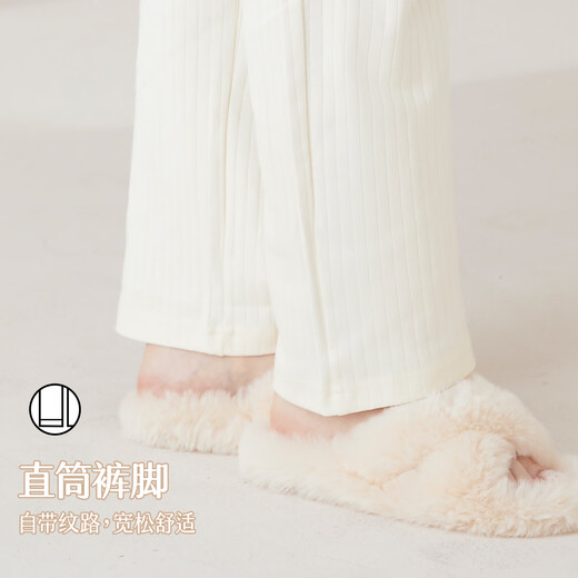 Catman women's pajamas for women in autumn and winter 100% cotton comfortable cardigan long-sleeved trousers can be worn outside home clothes 25 years new product