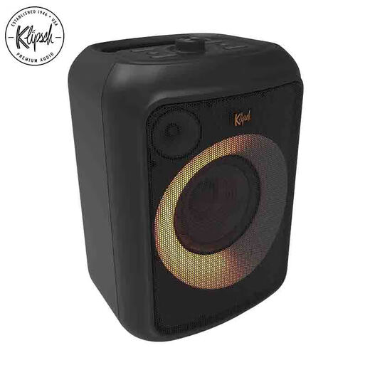 Klipsch GIG XL Karaoke Set Portable Speaker Square Speaker Trolley Speaker Speaker Speaker Home KTV Speaker Matt Black