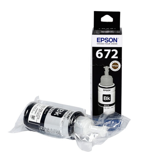 Epson T672 Tinta Tinta original adecuada para L101/L221/L363/L351/L565/L455 Impresora Original 672 Tinta Set de cuatro colores/paquete de caja