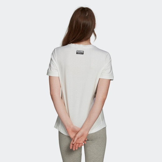 阿迪达斯 （adidas）三叶草女装 新款运动服透气半袖短袖T恤 DW3892 FM2488 XL 40