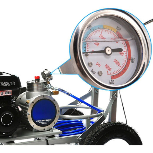 Bolangqing Cold Spray Marking Machine Road Road Parking Community Driving School Runway Highway Ligne Dessin Dessin Machine de marquage automatique 695 Machine de marquage standard [10 unités uniquement]