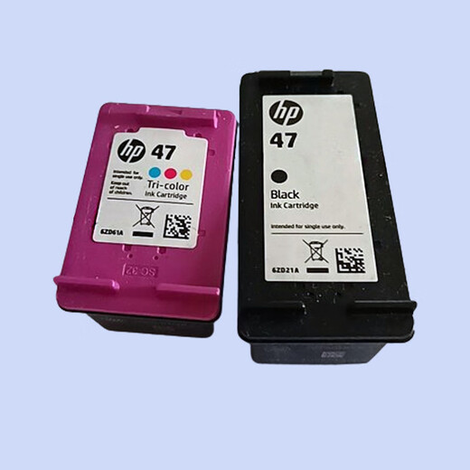 惠普（HP）适配原装惠普47墨盒4825 4826 4877 4828 4800打印机墨盒墨水黑彩 黑/彩色墨盒填充墨水