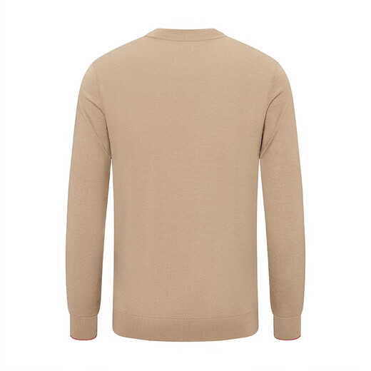 Navigare Italian small sailing boat round neck cardigan men's autumn and winter sweater pullover base layer pure wool sweater Muscati 2XL /54