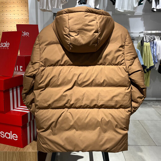 
Adidas down jacket men's 2025 winter new sportswear comfortable warm hooded casual jacket jacket JV6189 JV6189 Desert Brown XS