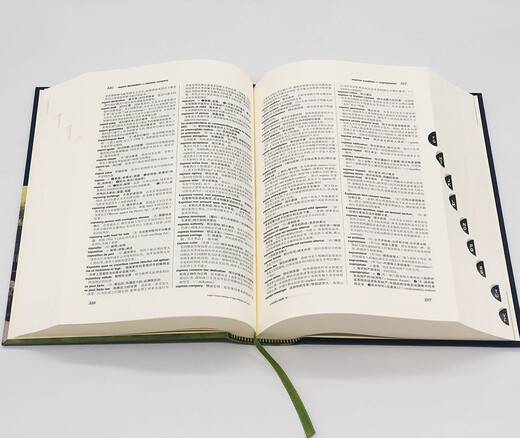 Diccionario Yuan Zhao inglés-francés americano Cubiertas nuevas y antiguas distribuidas aleatoriamente