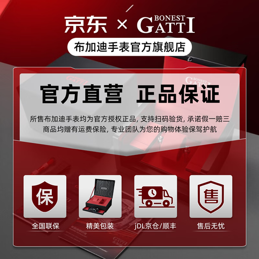 Bonest Gatti Watch Birthday Gift For Boyfriend German Mechanical Wath