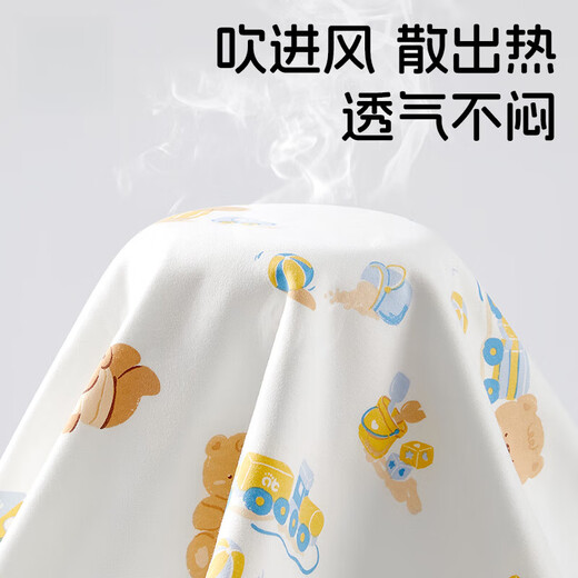 煦凛日本婴儿尿布纯棉可水洗防漏尿a类宝宝尿戒子柔软透气全棉布料 纯色【A类纯棉】透气不闷//不起小红疹 10条装 S码（30cm*40cm）适用0-1岁