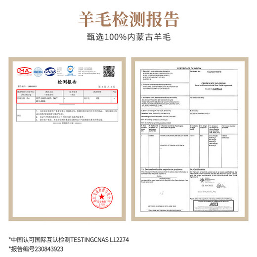 Hengyuanxiang 100% wool scarf for women autumn and winter warm embroidered Chinese style shawl as birthday gift for mother and elders