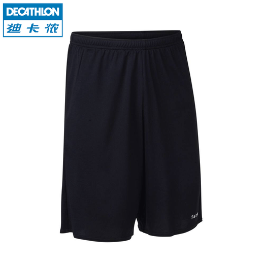 Decathlon (DECATHLON) sports shorts men's basketball pants running fitness summer casual thin five-quarter pants loose quick-drying TARMAK black shorts 2XL