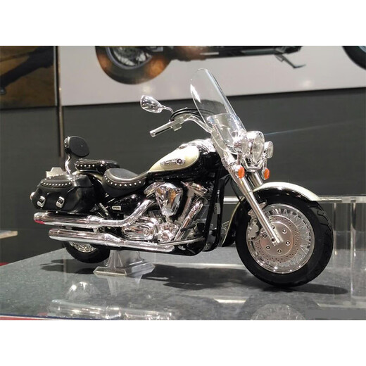 
Tamiya (TAMIYA) 1/12 motorcycle motorcycle racing Yamaha YAMAHA assembly car simulation model ornament imported gift Yamaha XV1600 Highway Star 14135