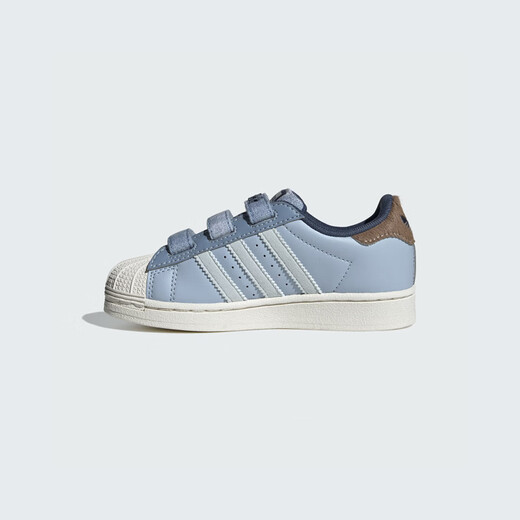 阿迪达斯 （adidas）童鞋春季新款男女童魔术贴三叶草运动鞋板鞋IH3290 IH3291 29 码11K/适合脚长175mm