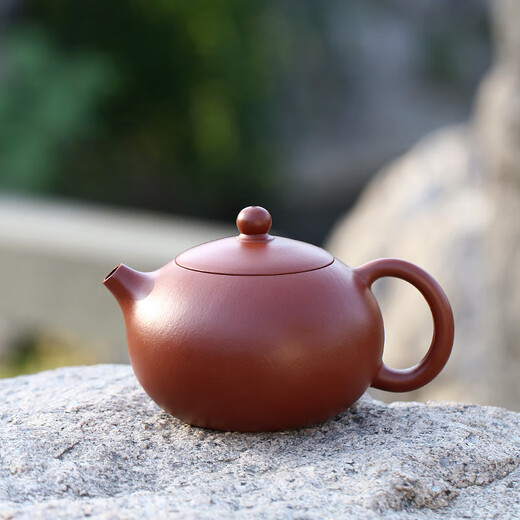 Hidden Pot World Government Subsidy Yixing Purple Clay Pot Purely Handmade Household Teapot Pear Skin Dahongpao Tea Set Xishi Pot
