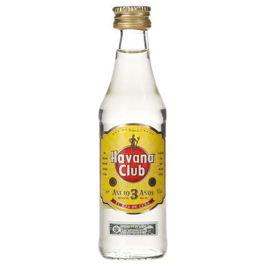 Alter Kapitän des Galle Sea Bacardi Weißer Rum Marybo Kokosnuss Rum Havanna Club kleine Flasche ausländischer Alkohol Barkeeper Basis Havana 3 Jahre Rum 50ml*6