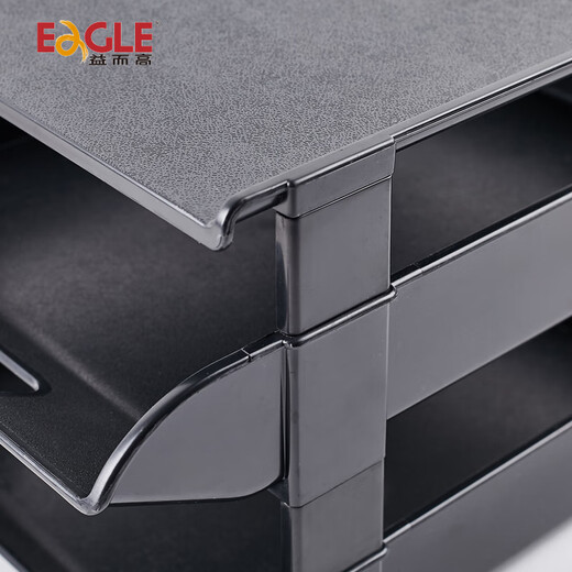 Eagle Office suministra una rejilla de almacenamiento de archivos de escritorio 9721 superficie de caucho multifuncional de plástico 1 paquete