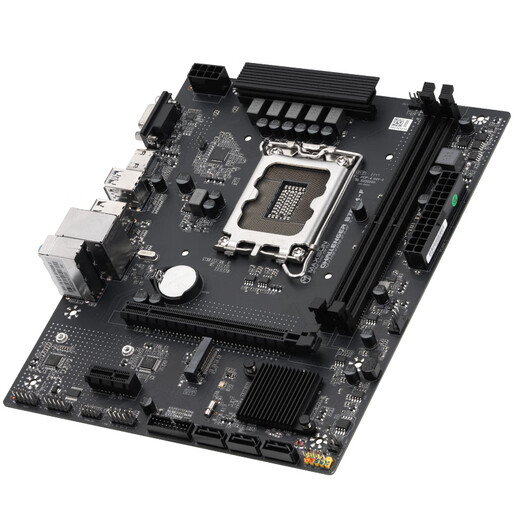 
Mingxuan (MAXSUN) MS-Challenger B760M-F PC gaming motherboard supports CPU 12400/12400F (Intel B760/LGA 1700)
