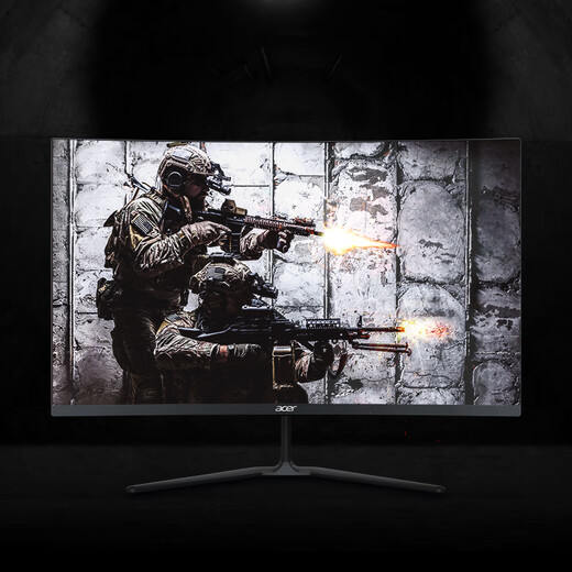 宏碁（Acer）暗影骑士27英寸2K+170Hz+1500R曲率窄边框(2HDMI+DP）快速液晶曲面电竞显示器ED270U P