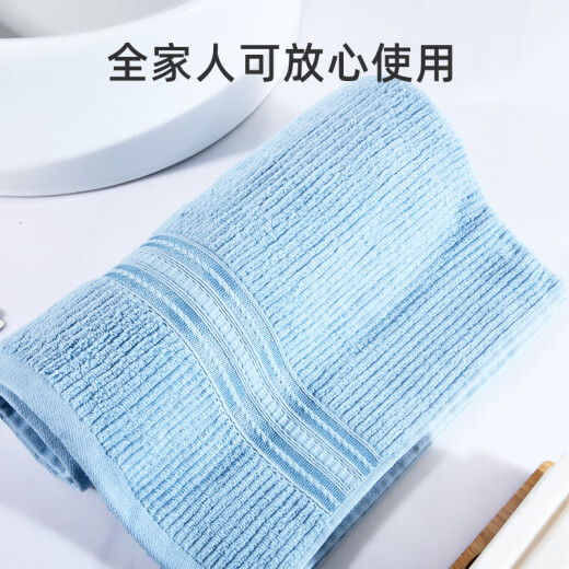 Matt pure cotton bath towel 3A antibacterial, soft, water-absorbent and quick-drying bath towel simple brown single pack 60*135CM/350g