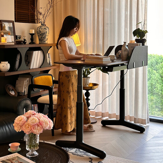 9am black walnut solid wood electric lift table Dora Pro small tree branch Mijia smart medieval style desk 1.8m