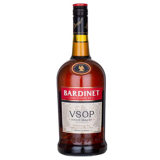 必得利（Bardinet） 法国进口洋酒 VSOP 白兰地 40度 1L 聚会礼物