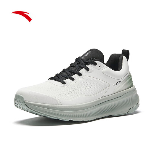 ANTA Shenxing 9丨Sneakers Men's 2024 Comfortable Commuting Sports Shoes Casual Shock Absorbing Jogging Shoes Paper Shabai-2 40