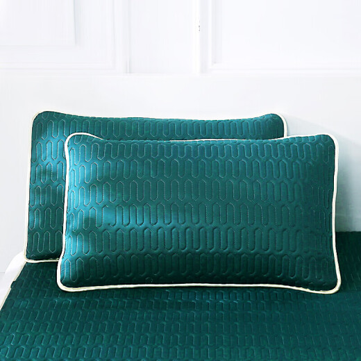 Antarctic Thai latex mat three-piece set 1.8m bed ice silk mat summer air-conditioned soft mat foldable washable mat