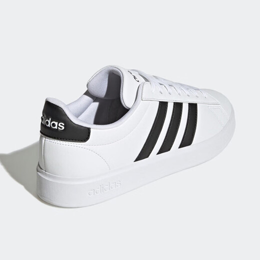Adidas men's shoes casual shoes women's shoes summer new sports shoes GRAND COURT 2.0 fashionable and versatile low-top shoes GW9195/white 42 (260mm)