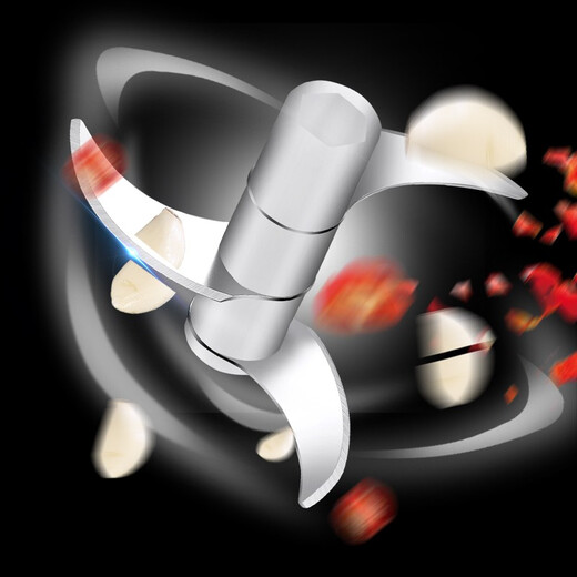 KACHeeG multifunctional electric garlic masher, garlic grinder, household mini cooking machine, garlic crusher, garlic crusher, garlic machine MOZI Mozhi electric garlic masher, small size