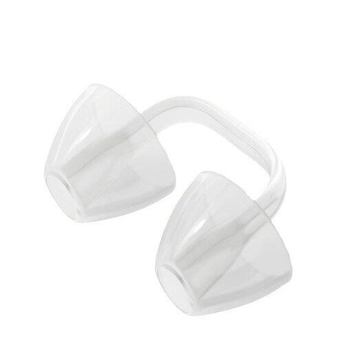 BODYWORKER nose clip swimming special invisible nose plug adult diving training anti-choking nose clip children's silicone nose clip earplugs transparent white nose plug women's model