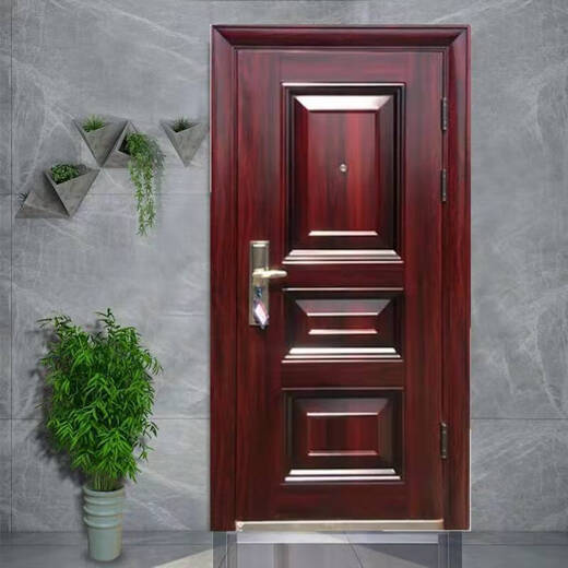 Противоугонная дверь Vinoa класса A, стандартная дверь, бытовая дверь, входная дверь, входная дверь, защитная дверь, стальная дверь, материнская дверь, прямые продажи с фабрики, 1970 * 860, наружная левая