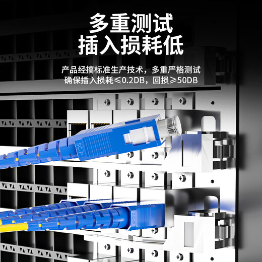 Value Messer Telecom Grad Faserfaser-Jumper SC-SC (UPC) Einzelmodus Single Core Low Rauch Halogenfreie umweltfreundliche Faser-Kabel-Transceiver Pigtail 3 Meter ZLG0-SCSC03