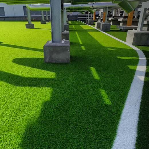 Co-Create Lawn Roof Lawn Artificial Outdoor 20mm Rooftop Simulated Grass Decoration Enterprise Design Professional Fake Turf CCG Roof Lawn Customization