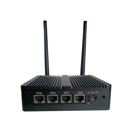 FISUSEN 4-port j4125 soft router n4000ES wireless wifi6 mini X86 enterprise router j1900 S4 thin section-j4125-wifi6 no disk no memory no power supply