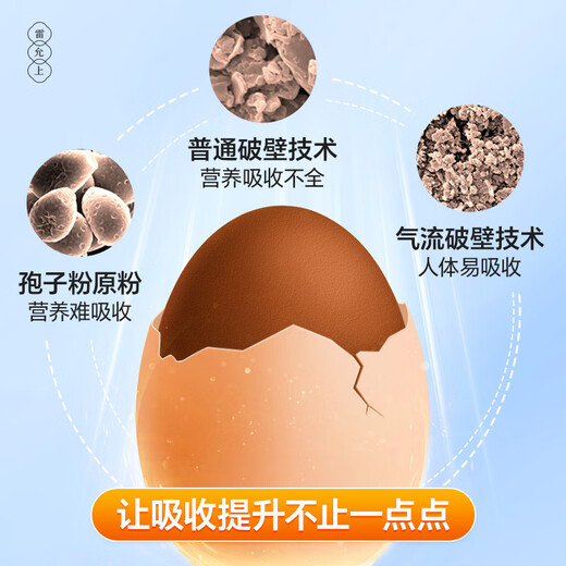 Lei Yunshang's broken Ganoderma lucidum spore powder capsules 90 capsules to enhance immunity nutritional supplement New Year gift 90 capsules 1 box