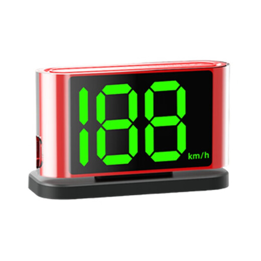 Electronic dog speed measuring Beidou wireless radar safety warning device HUD head-up display speed for large cars and small cars universal V3 warning device + cigarette lighter USB dual charging head