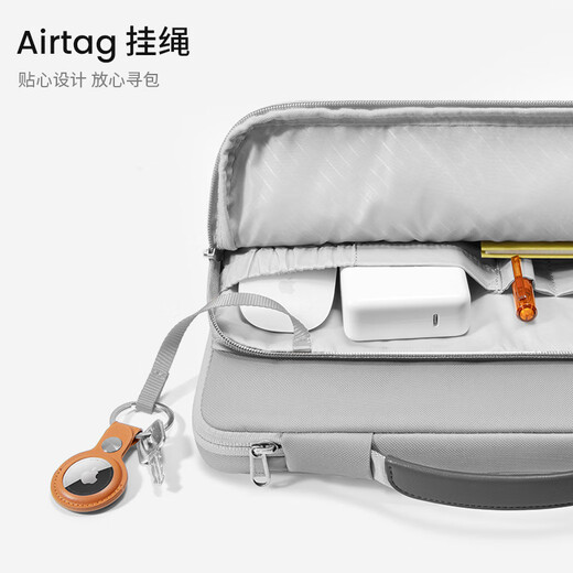 Sac d'ordinateur Tomtoc Sac portable portable Men de 14 pouces hommes et femmes d'affaires adaptés à Huawei Apple MacBook Pro / Air