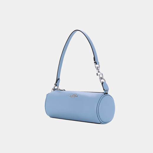 COACH蔻驰女包笔筒包Nolita19纯色圆筒包手提单肩包轻奢风礼物女 CR830 SVEYB
