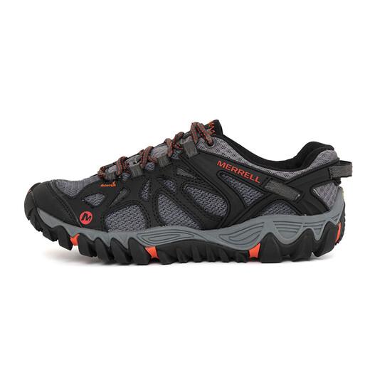 Merrell ALLOUTBLAZE men's and women's wading shoes, breathable, non-slip, quick-drying outdoor sports shoes, black and red 38, it is recommended to take one size smaller