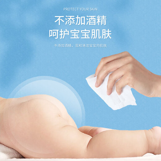 Centenary Repair Doctor Baby Wipes 80 Pump Large Pack Baby Hand and Mouth Wipes Large Pack with Cover Special for Hands, Mouth and Butt