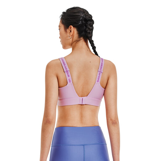 安德玛（UNDERARMOUR）Infinity 2.0小8 bra女子训练运动内衣-高强度1384112 峡谷粉698 L D-DD