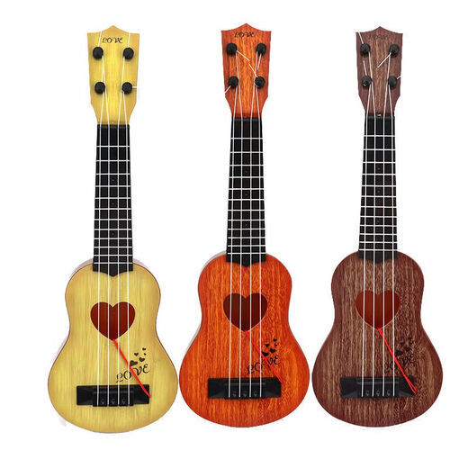 
Ibanez Music Dream Children Can Play Ukulele Small Guitar Space Astronaut National Trend Style Toy Musical Instrument Early Education [21 Inch] Coffee 54cm Score Pick