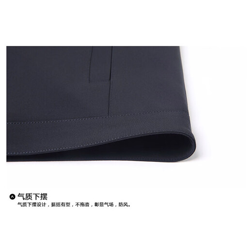 Romon Executive Jacket Men's Spring New Business Casual Middle-aged Lapel Versatile Top Daddy Jacket Navy Blue XL (Suggested 145-165Jin [Jin equals 0.5 kg])
