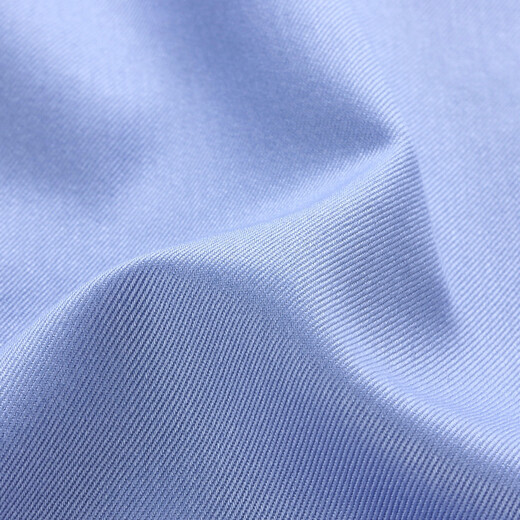 雅戈尔（YOUNGOR）长袖衬衫男素色DP免烫衬衫全棉面料舒适透气抗皱易打理新品 浅蓝色 42 （180/100A）