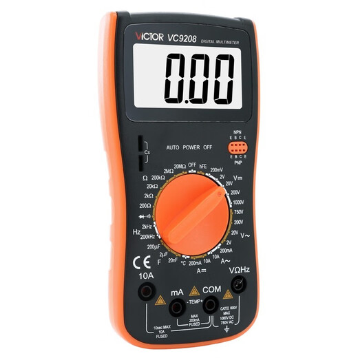 Victor Instruments (Victor) VC9205 Digitaler Multimeter großer Bildschirm Allgemeine Messgeräte Full Protection Circuit Multimeter VC9208 Standard