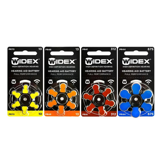 Accesorios especiales para Weiting Hearing Ayures Battery Botón original Electronics A13A10A312A675 Siemens Asu Sheng Peak Power Weiting A13 [5 tableros 30 piezas]