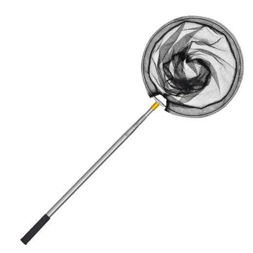 Mandelai net fishing tool set accessories thickened stainless steel retractable lightweight portable folding fishing net fishing net pocket